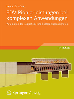 cover image of EDV-Pionierleistungen bei komplexen Anwendungen
